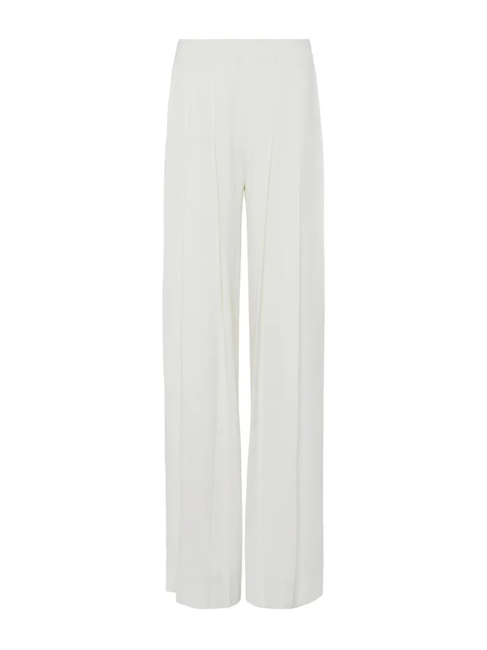 L039Agence Pants Women Nova Pleated WideLeg Pant Ivory L039Agence Pants Women Nova Pleated WideLeg Pant Ivory