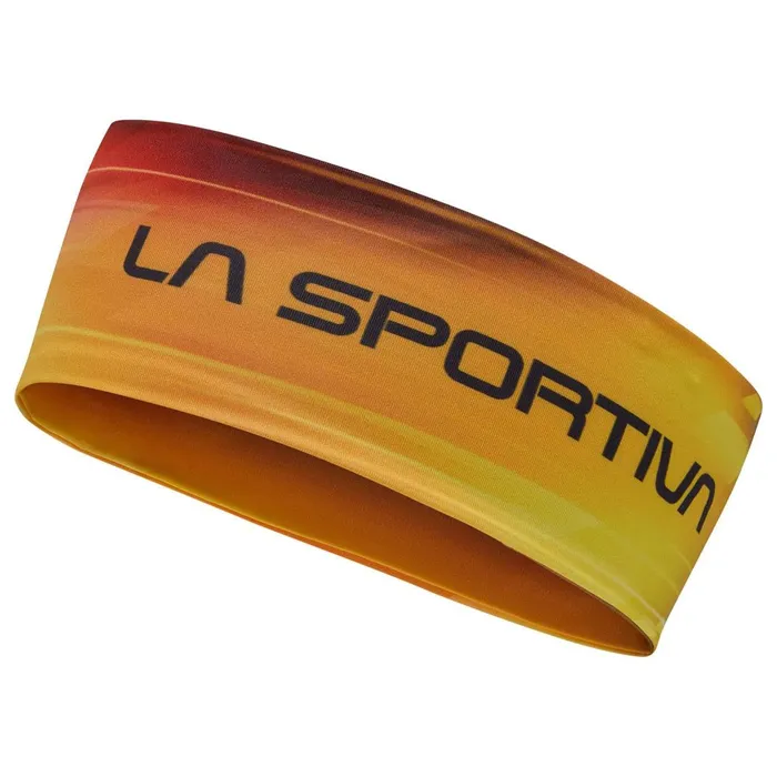 La Sportiva Hats and Beanies Strike Headband YellowBlack 8211 MenWomen