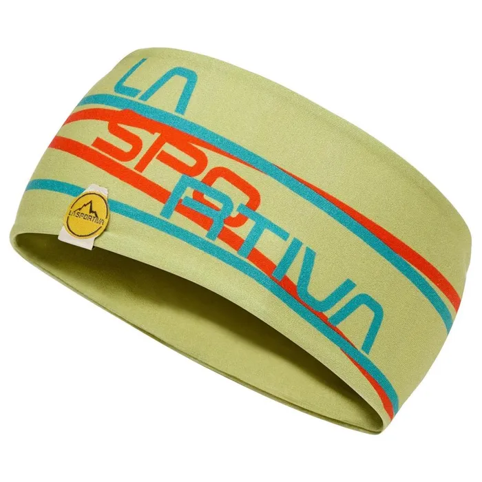 La Sportiva Hats and Beanies Stripe Headband Green Banana 8211 MenWomen