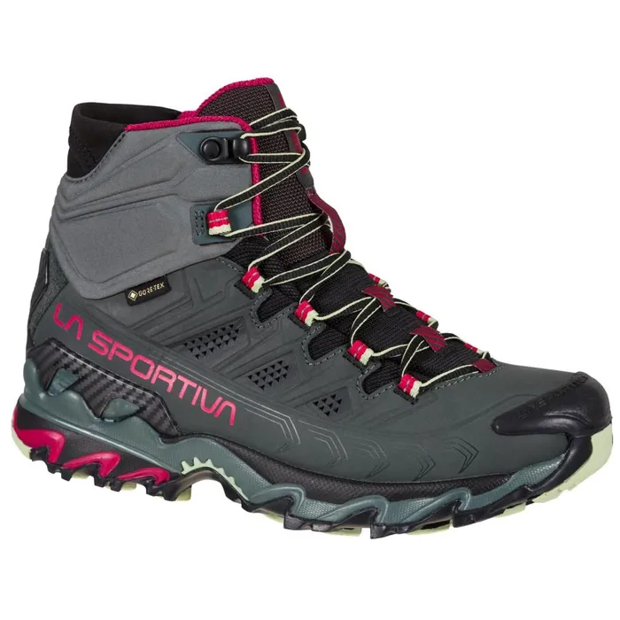 La Sportiva Hiking Ultra Raptor II Mid Leather Wide Woman GTX CharcoalCerise 8211 Women