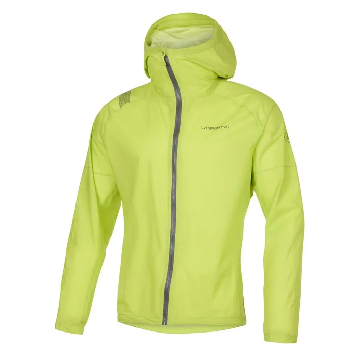 La Sportiva Jackets and Shells Pocketshell Jkt M Lime PunchCarbon 8211 Men