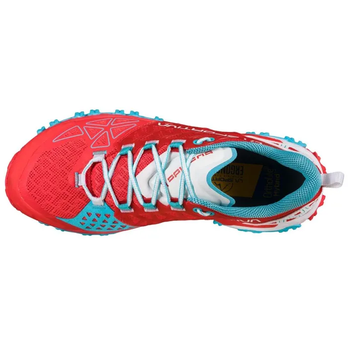 La Sportiva Mountain Running Bushido II Woman HibiscusMalibu Blue 8211 Women La Sportiva Mountain Running Bushido II Woman HibiscusMalibu Blue 8211 Women