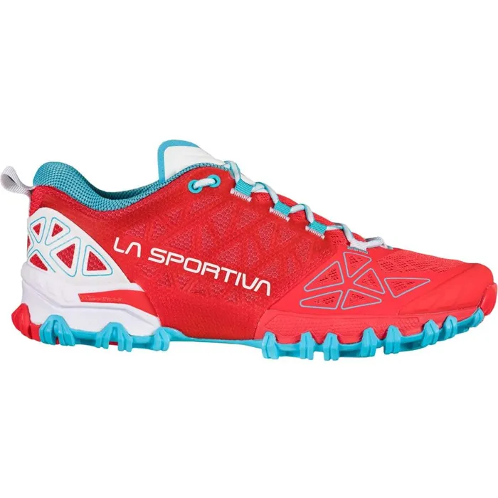 La Sportiva Mountain Running Bushido II Woman HibiscusMalibu Blue 8211 Women La Sportiva Mountain Running Bushido II Woman HibiscusMalibu Blue 8211 Women