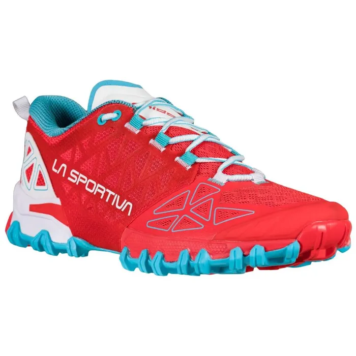 La Sportiva Mountain Running Bushido II Woman HibiscusMalibu Blue 8211 Women La Sportiva Mountain Running Bushido II Woman HibiscusMalibu Blue 8211 Women