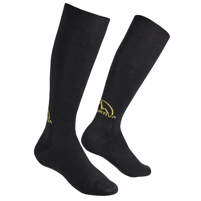 La Sportiva Socks Skimo Race Socks BlackYellow 8211 MenWomen