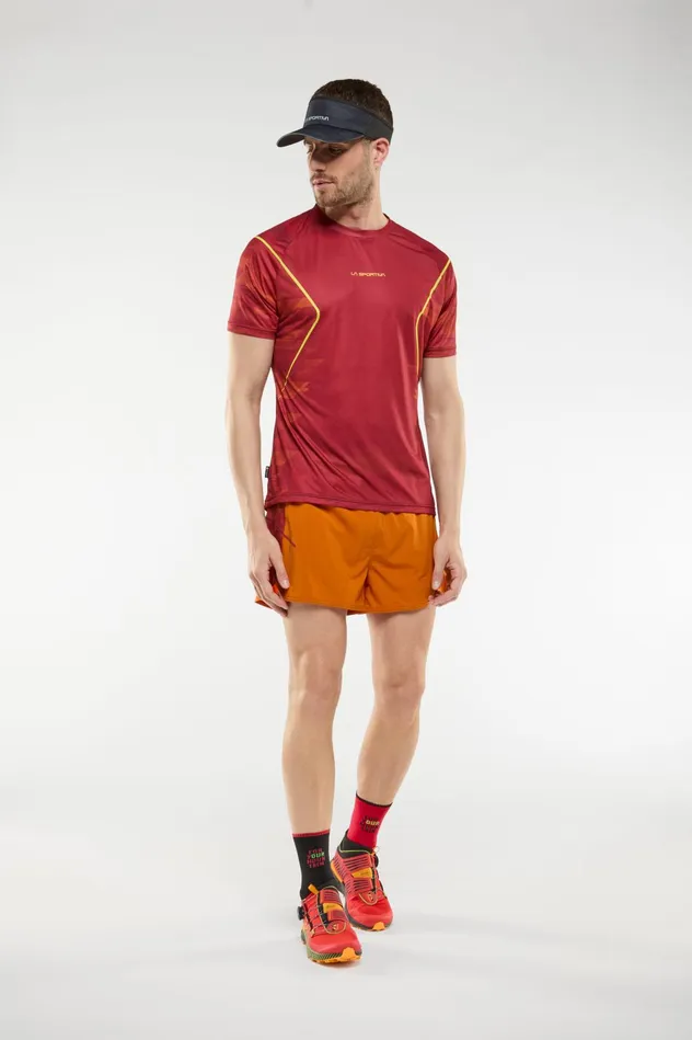 La Sportiva Tshirt Pacer TShirt M SangriaHawaiian Sun 8211 Men La Sportiva Tshirt Pacer TShirt M SangriaHawaiian Sun 8211 Men