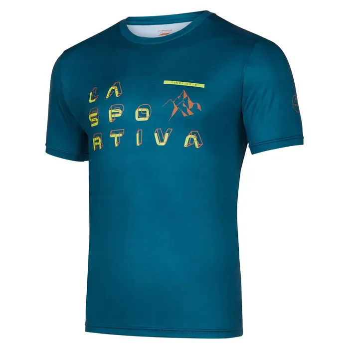 La Sportiva Tshirt Raising TShirt M Storm Blue 8211 Men