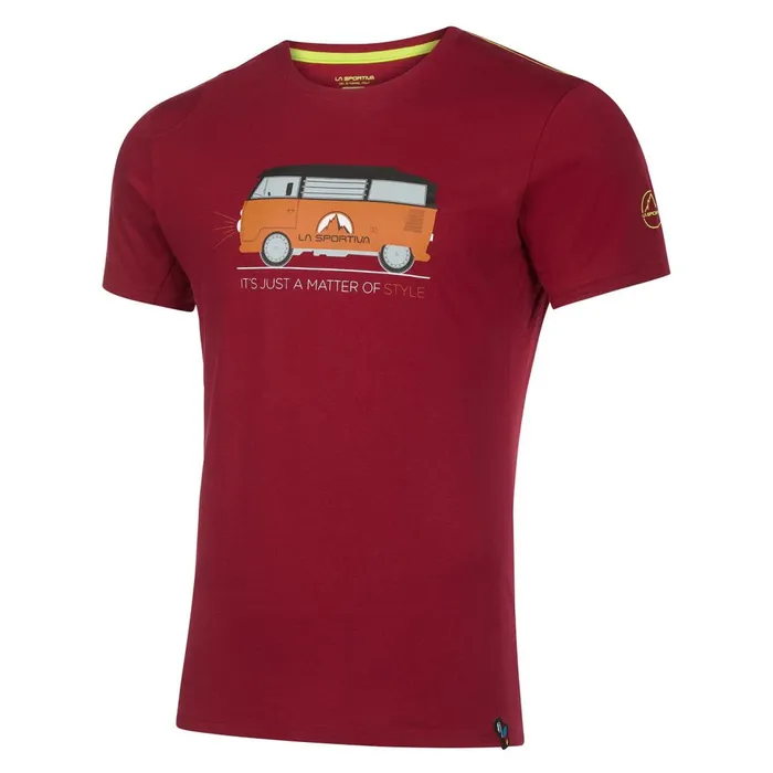 La Sportiva Tshirt Van TShirt M Sangria 8211 Men