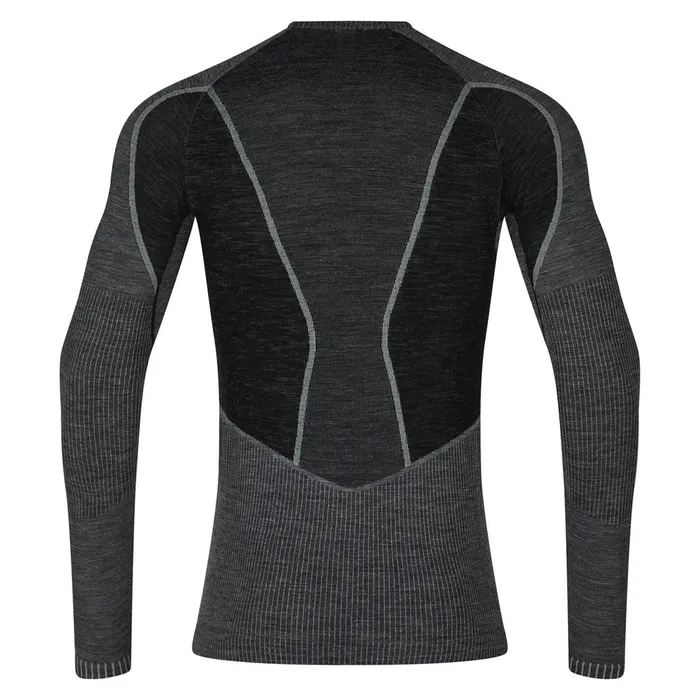 La Sportiva Technical Shirts Wool70 Tech Longsleeve M CarbonCloud 8211 Men La Sportiva Technical Shirts Wool70 Tech Longsleeve M CarbonCloud 8211 Men