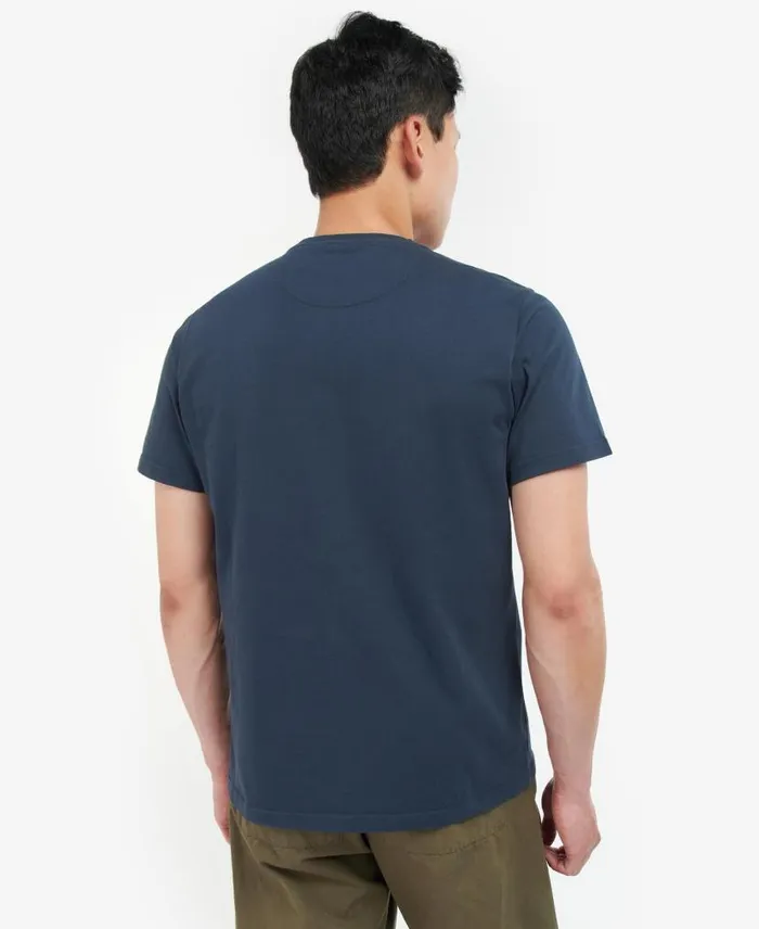 Langdon Pocket TShirt Classic Navy Men Barbour TShirts