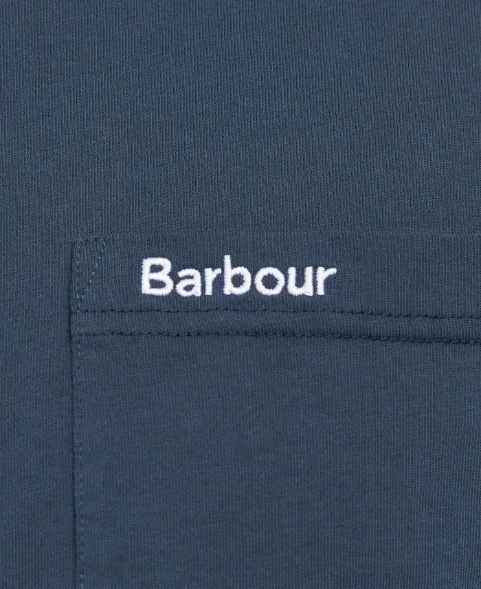 Langdon Pocket TShirt Classic Navy Men Barbour TShirts