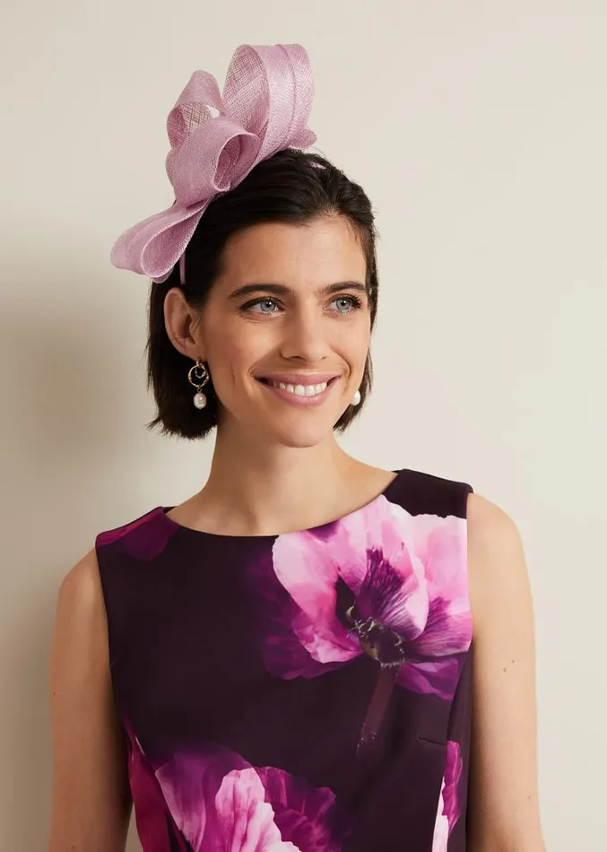 Large Bow Headband Pink Women Phase Eight Headbands