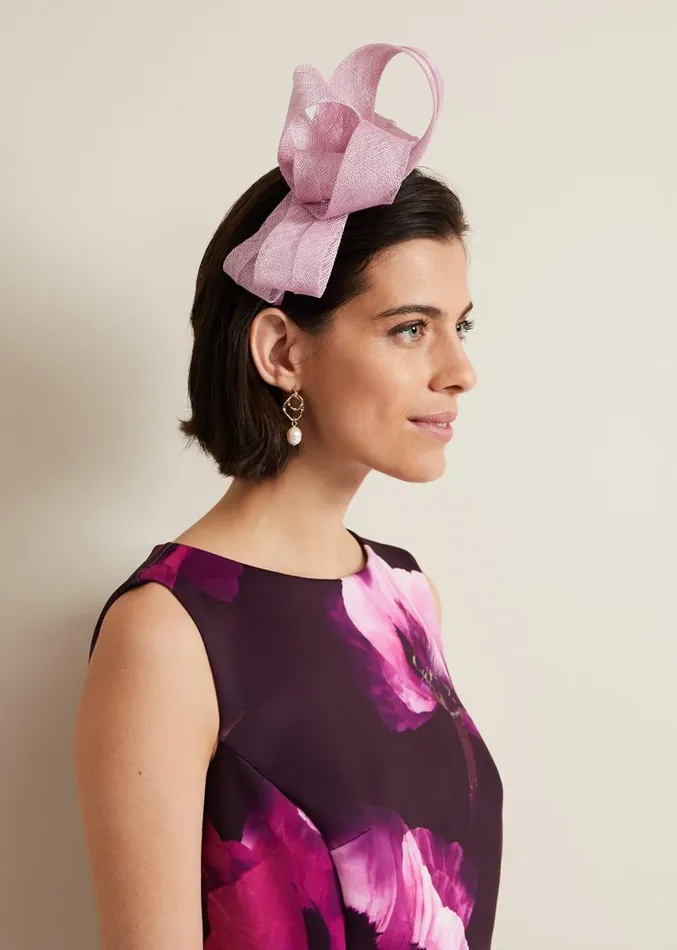 Large Bow Headband Pink Women Phase Eight Headbands