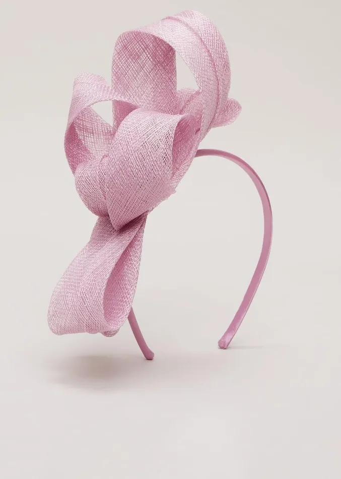 Large Bow Headband Pink Women Phase Eight Headbands