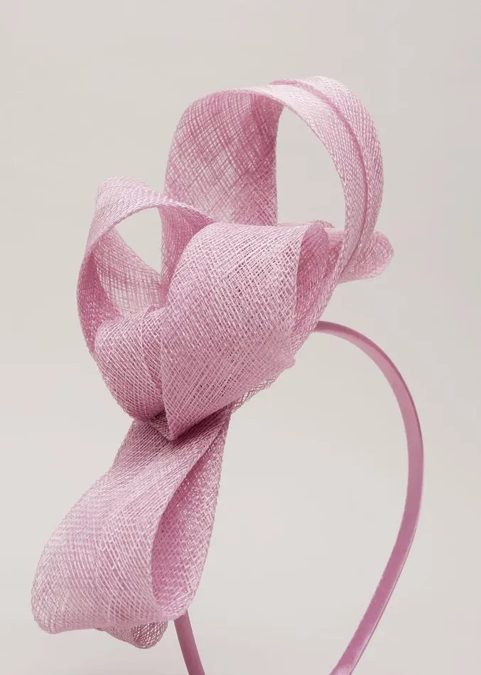 Large Bow Headband Pink Women Phase Eight Headbands