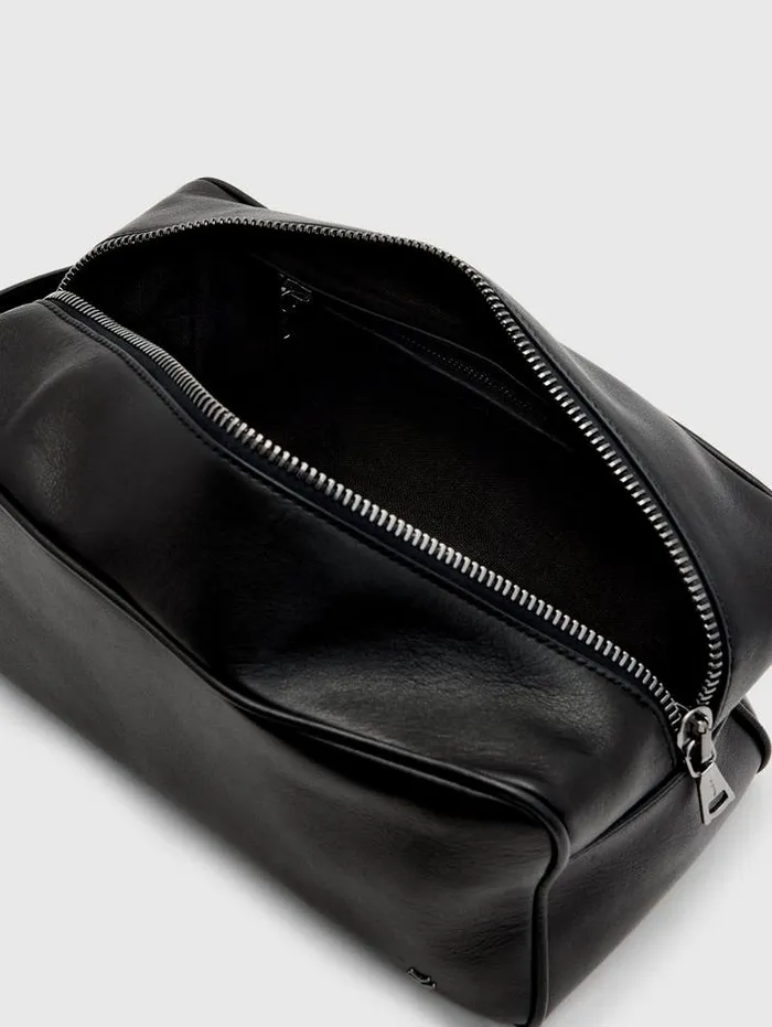 Leather Bags Men John Varvatos TRAVEL CASE Black