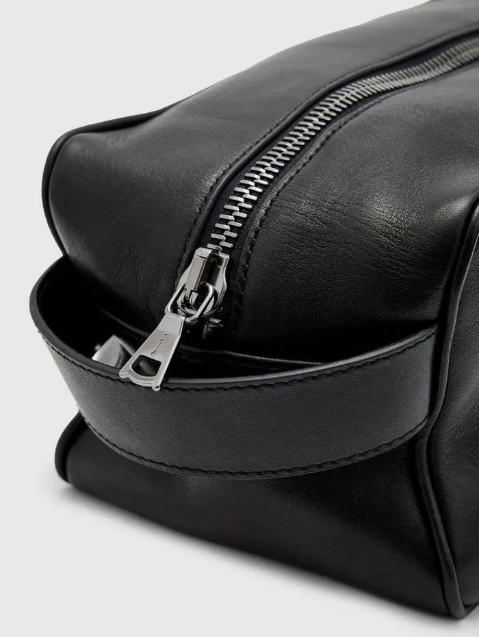 Leather Bags Men John Varvatos TRAVEL CASE Black