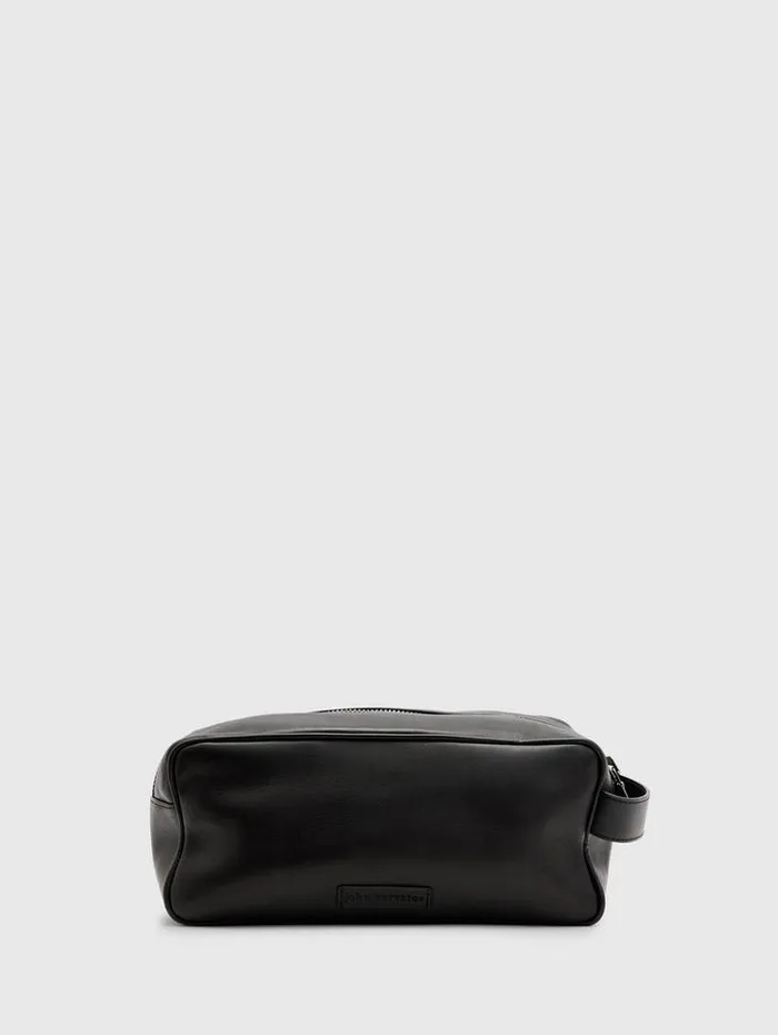 Leather Bags Men John Varvatos TRAVEL CASE Black