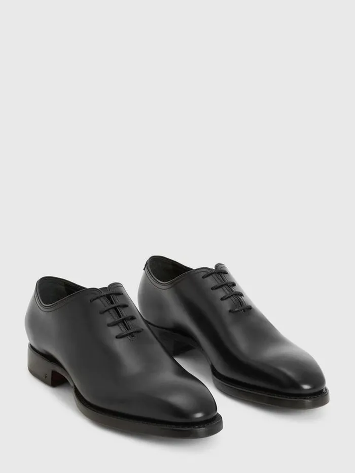 Leather Shoes Men John Varvatos REGENT OXFORD Black