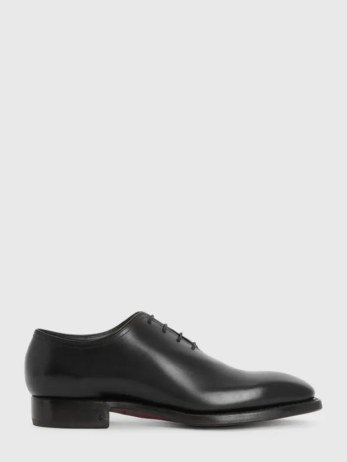 Leather Shoes Men John Varvatos REGENT OXFORD Black