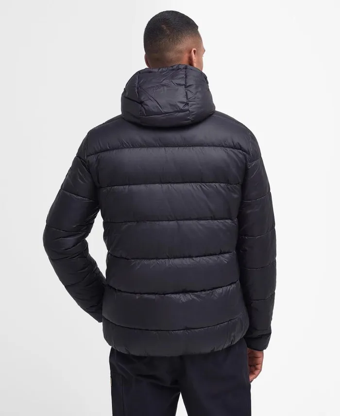 Legacy Bobber Quilted Jacket Wine Men Barbour Quilted Jackets