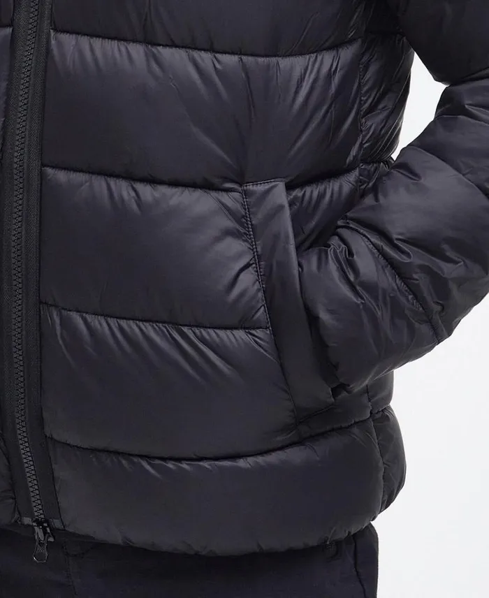 Legacy Bobber Quilted Jacket Wine Men Barbour Quilted Jackets