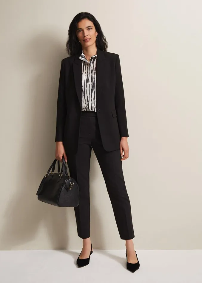 Leinani Mark Making Print Blouse Blackmulti Women Phase Eight Shirts and Blouses