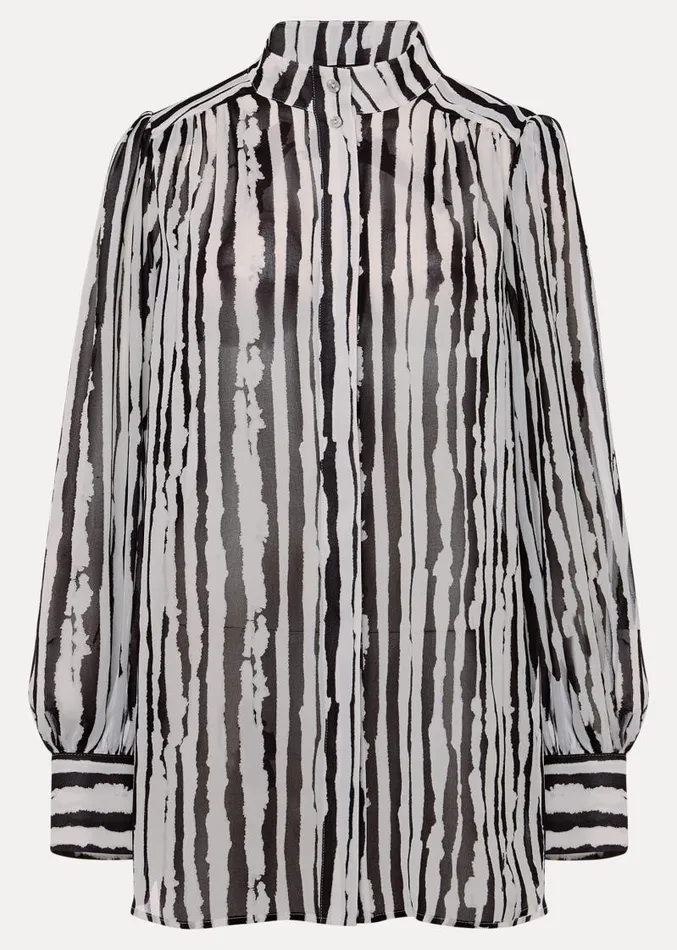 Leinani Mark Making Print Blouse Blackmulti Women Phase Eight Shirts and Blouses