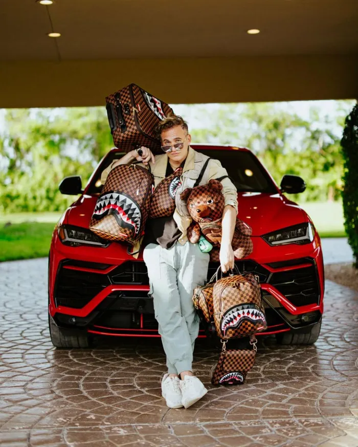 LENTICULAR EFFECTS MONEYBEAR TEDDYBEAR BACKPACK Bags SPRAYGROUND
