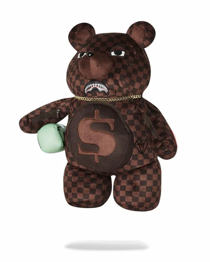 LENTICULAR EFFECTS MONEYBEAR TEDDYBEAR BACKPACK Bags SPRAYGROUND