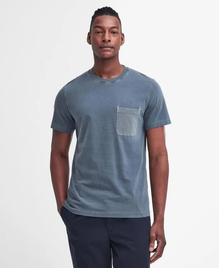 Liverton TShirt Pink Quartz Men Barbour TShirts