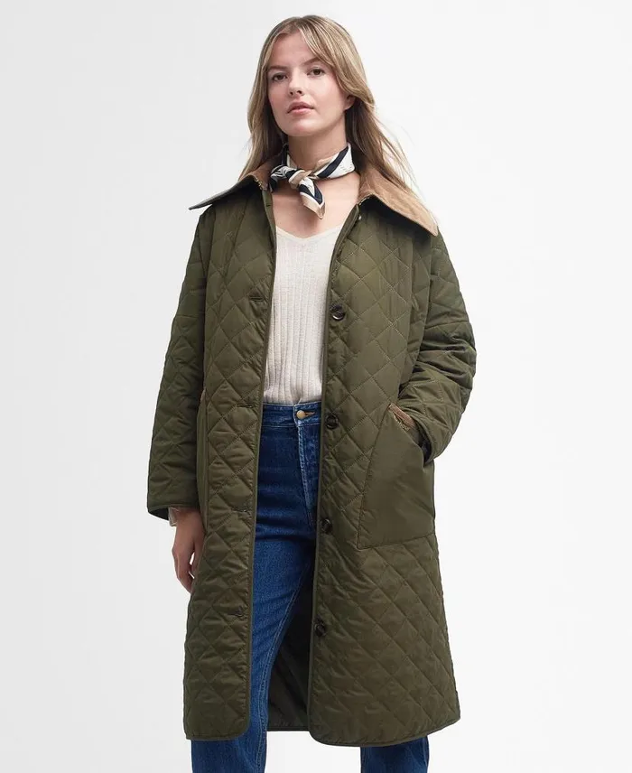 Lockton Quilted Jacket Army Greenancient Women Barbour Quilted Jackets
