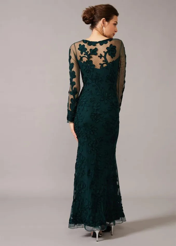 Lorie Tapework Lace Dress Jade Women Phase Eight Dresses