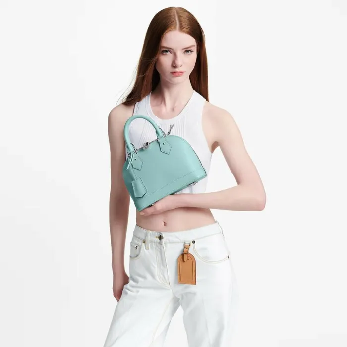Louis Vuitton Alma Bag Louis Vuitton Lagoon Turquoise M22619 Alma BB 8211 Louis Vuitton Handbag Store 8211 Women