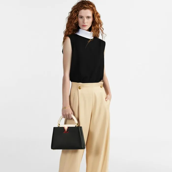 Louis Vuitton Capucines Bag Louis Vuitton M21043 Capucines BB Black 8211 Louis Vuitton Handbag Store 8211 Women
