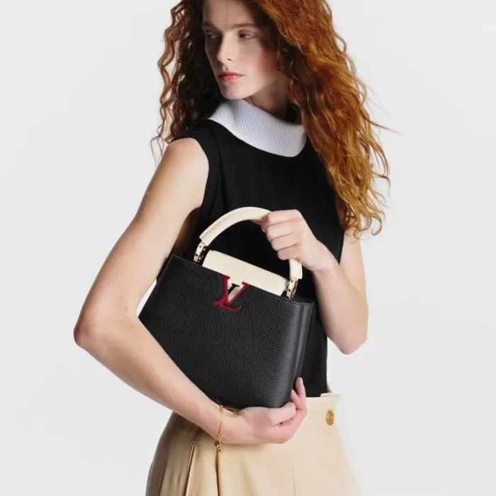 Louis Vuitton Capucines Bag Louis Vuitton M21043 Capucines BB Black 8211 Louis Vuitton Handbag Store 8211 Women