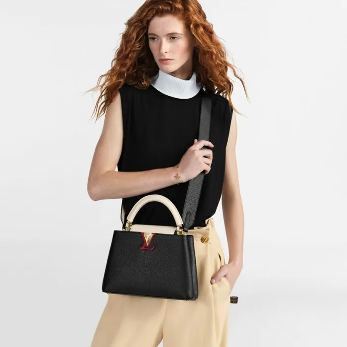 Louis Vuitton Capucines Bag Louis Vuitton M21043 Capucines BB Black 8211 Louis Vuitton Handbag Store 8211 Women
