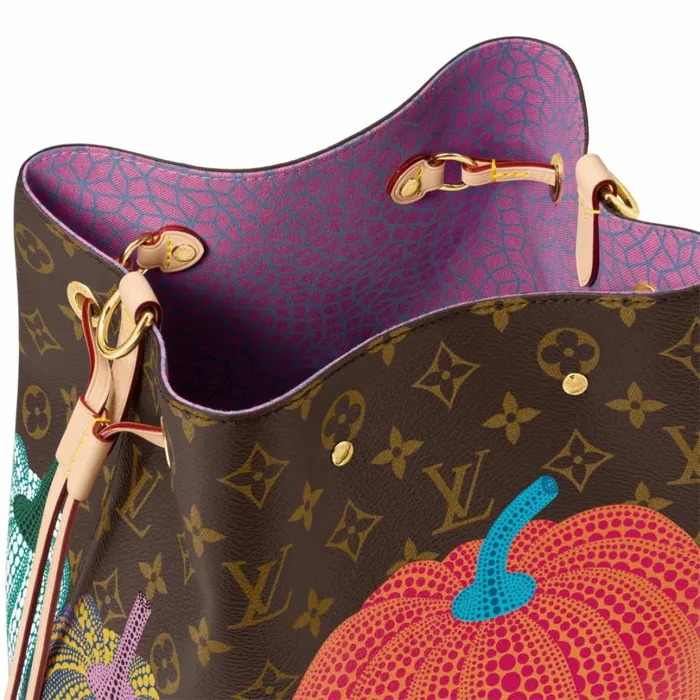 Louis Vuitton NeoNoe Bag Louis Vuitton M46473 LV X YK Pumpkin Prin Nono MM 8211 Louis Vuitton Handbag Store 8211 Women