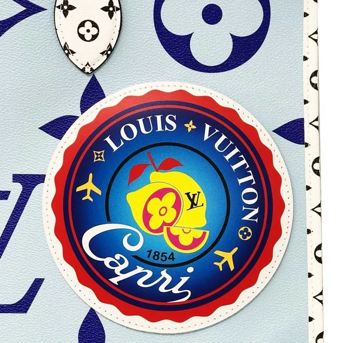Louis Vuitton Onthego Bag Louis Vuitton M44720 Monogram Giant Onthego Capri Blue Coated Canvas To 8211 Louis Vuitton Handbag Store 8211 Women