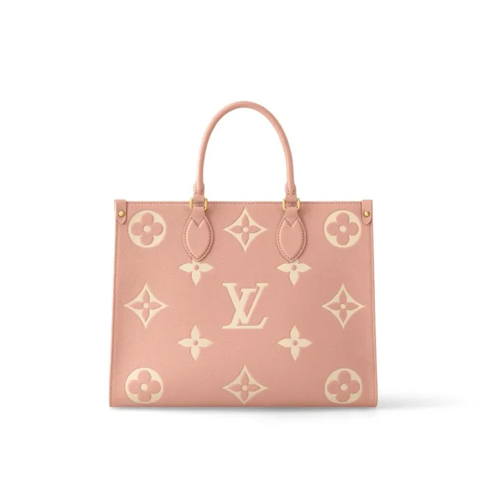 Louis Vuitton Onthego Bag Louis Vuitton OnTheGo MM M46286 Trianon Pink Cream 8211 Louis Vuitton Handbag Store 8211 Women Louis Vuitton Onthego Bag Louis Vuitton OnTheGo MM M46286 Trianon Pink Cream 8211 Louis Vuitton Handbag Store 8211 Women