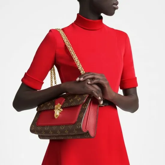 Louis Vuitton Shoulder and Totes Louis Vuitton Victoire Cherry M41731 Black M41730 Burgundy M41732 8211 Louis Vuitton Handbag Store 8211 Women