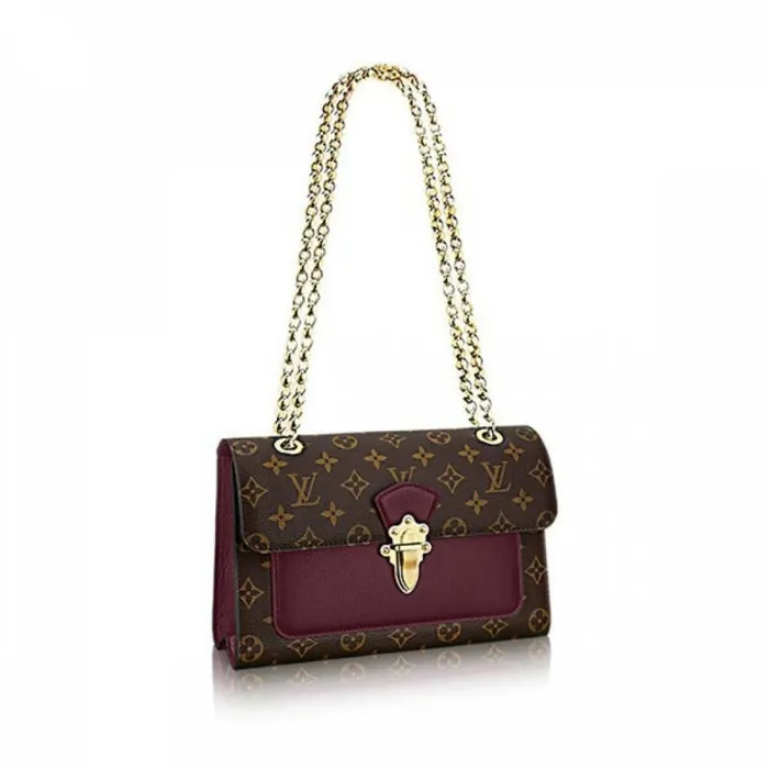 Louis Vuitton Shoulder and Totes Louis Vuitton Victoire Cherry M41731 Black M41730 Burgundy M41732 8211 Louis Vuitton Handbag Store 8211 Women