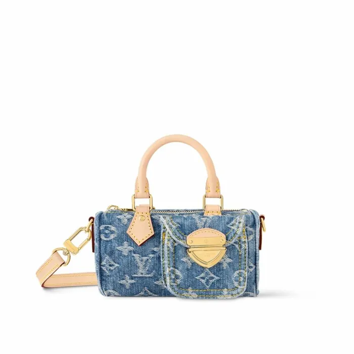 Louis Vuitton Speedy Bag Louis Vuitton M82950 Nano Speedy Denim Blue 8211 Louis Vuitton Handbag Store 8211 Women Louis Vuitton Speedy Bag Louis Vuitton M82950 Nano Speedy Denim Blue 8211 Louis Vuitton Handbag Store 8211 Women