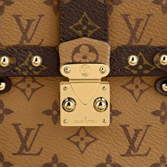 Louis Vuitton Trunk Bag Louis Vuitton Vertical Trunk Pochette Brown M67873 Black M63913 8211 Louis Vuitton Handbag Store 8211 Women