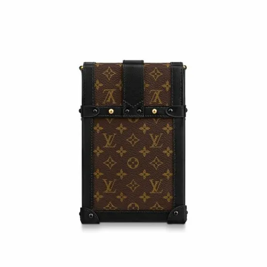 Louis Vuitton Trunk Bag Louis Vuitton Vertical Trunk Pochette Brown M67873 Black M63913 8211 Louis Vuitton Handbag Store 8211 Women