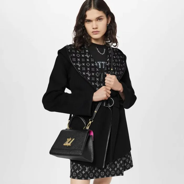 Louis Vuitton Twist Bag Louis Vuitton Black M57093 Twist One Handle PM 8211 Louis Vuitton Handbag Store 8211 Women