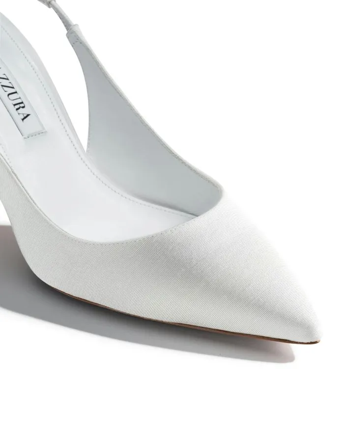 Love Link Pump 75 White Women Aquazzura Bridal Love Link Pump 75 White Women Aquazzura Bridal