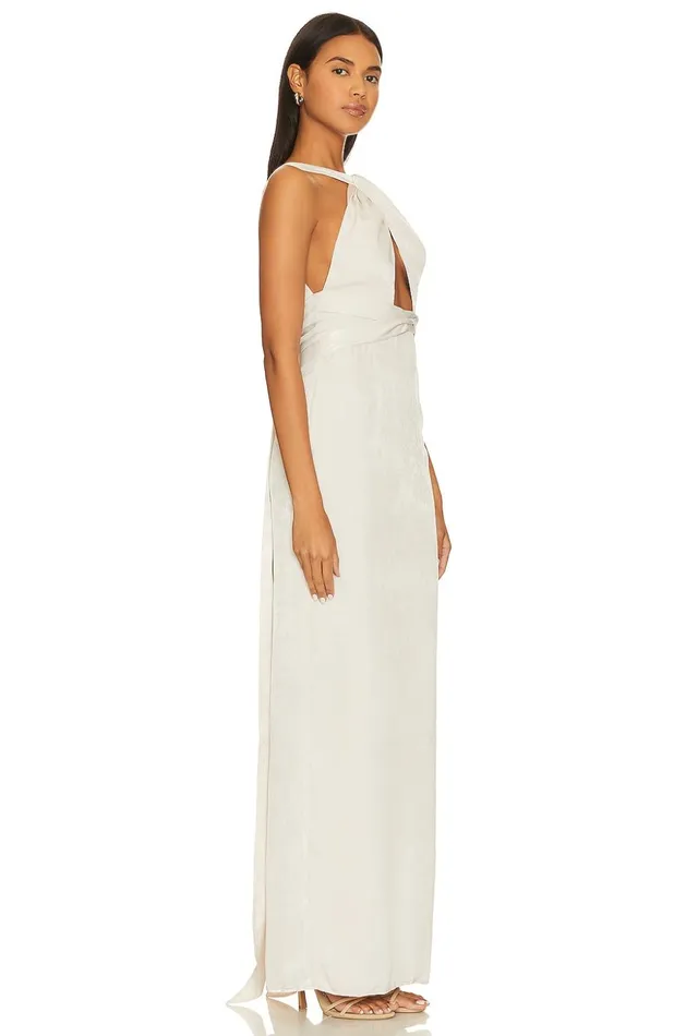 Lovers and Friends Dresses Women Bobbi Gown Champagne Beige