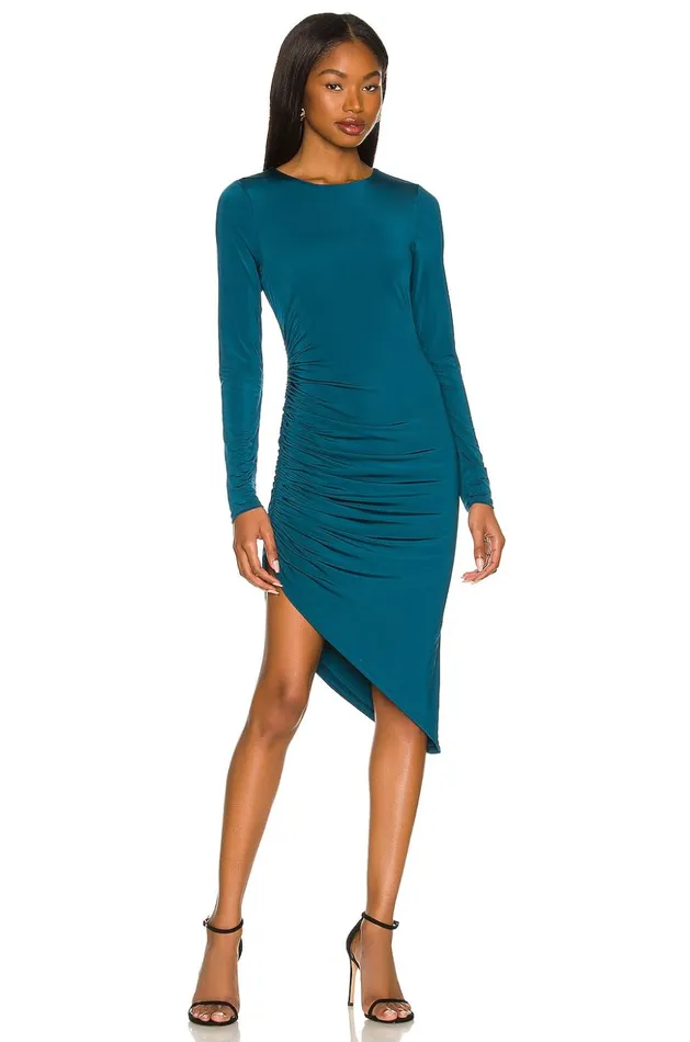 Lovers and Friends Dresses Women Cassie Midi Dress Dark Teal