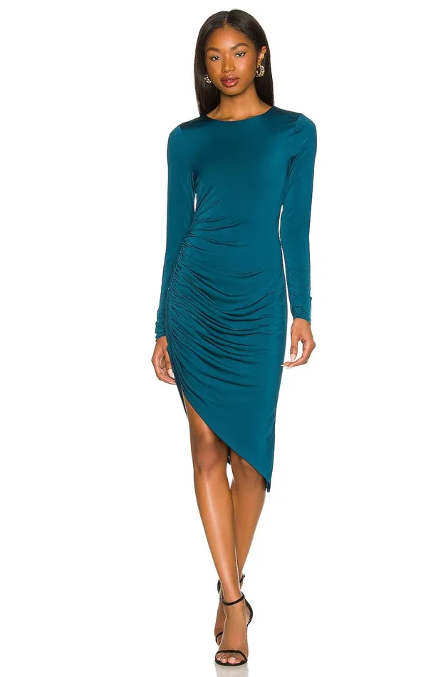Lovers and Friends Dresses Women Cassie Midi Dress Dark Teal Lovers and Friends Dresses Women Cassie Midi Dress Dark Teal